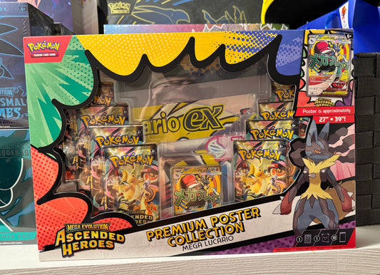 Pokemon Mega Evolution Ascended Heroes Premium Poster Collection