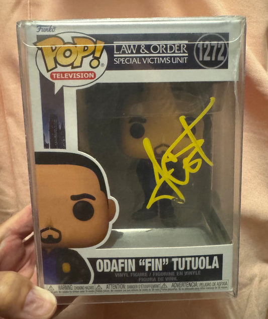 Autographed FUNKO POP - Ice T #1272 - Law & Order