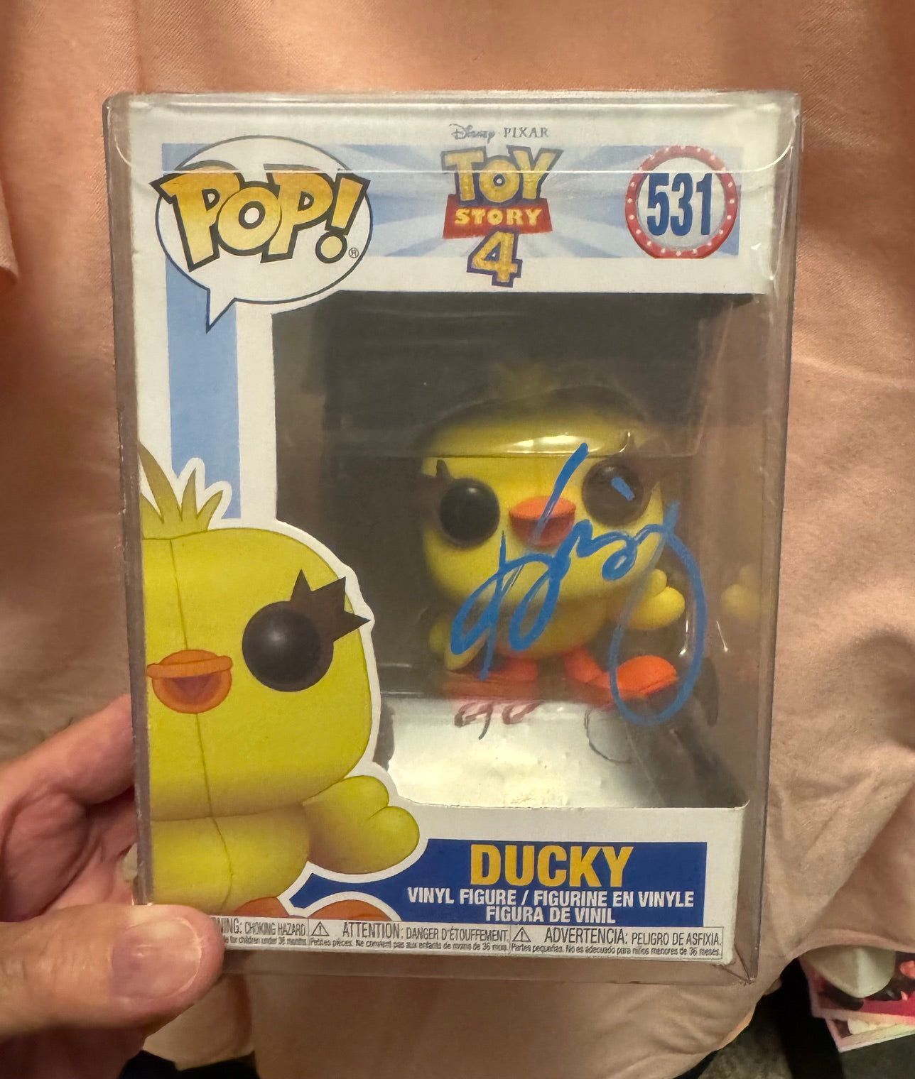 Autographed FUNKO POP - Ducky #531 Signed by Keegan-Michael Key