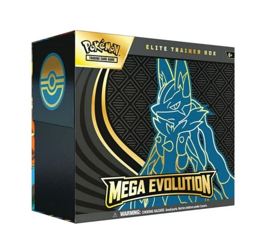 Pokemon Lucario Mega Evolutions Elite Trainer Box