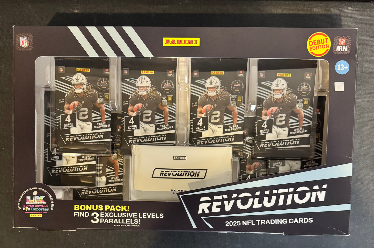 2025 Panini Revolution NFL Bundle w/ Bonus Pack